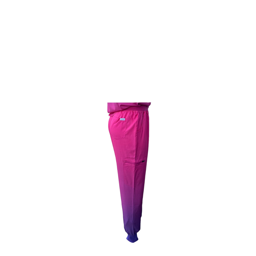 DK Gradient Jogger Scrub Pants (Purple/Pink)