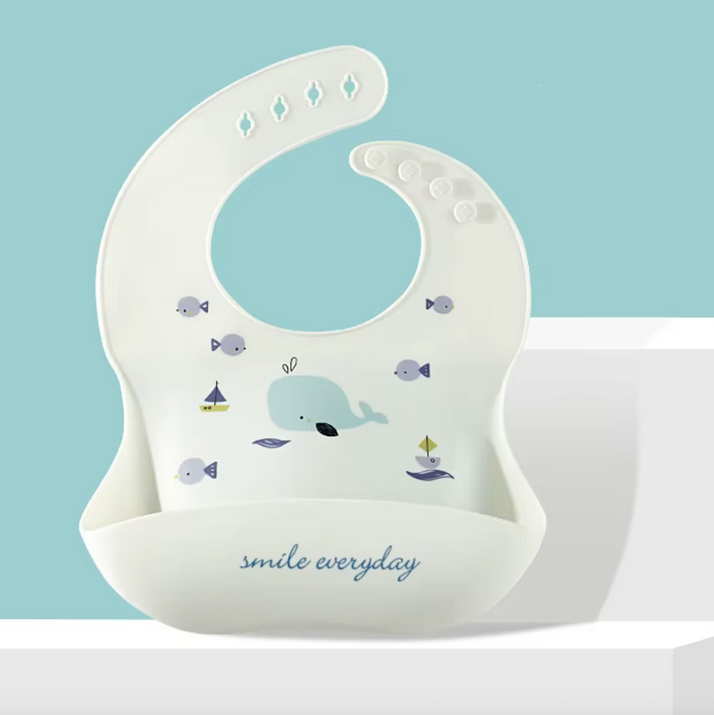 Baby Bibs, Baby Feeding Washable Waterproof Baby Bibs with Snaps.