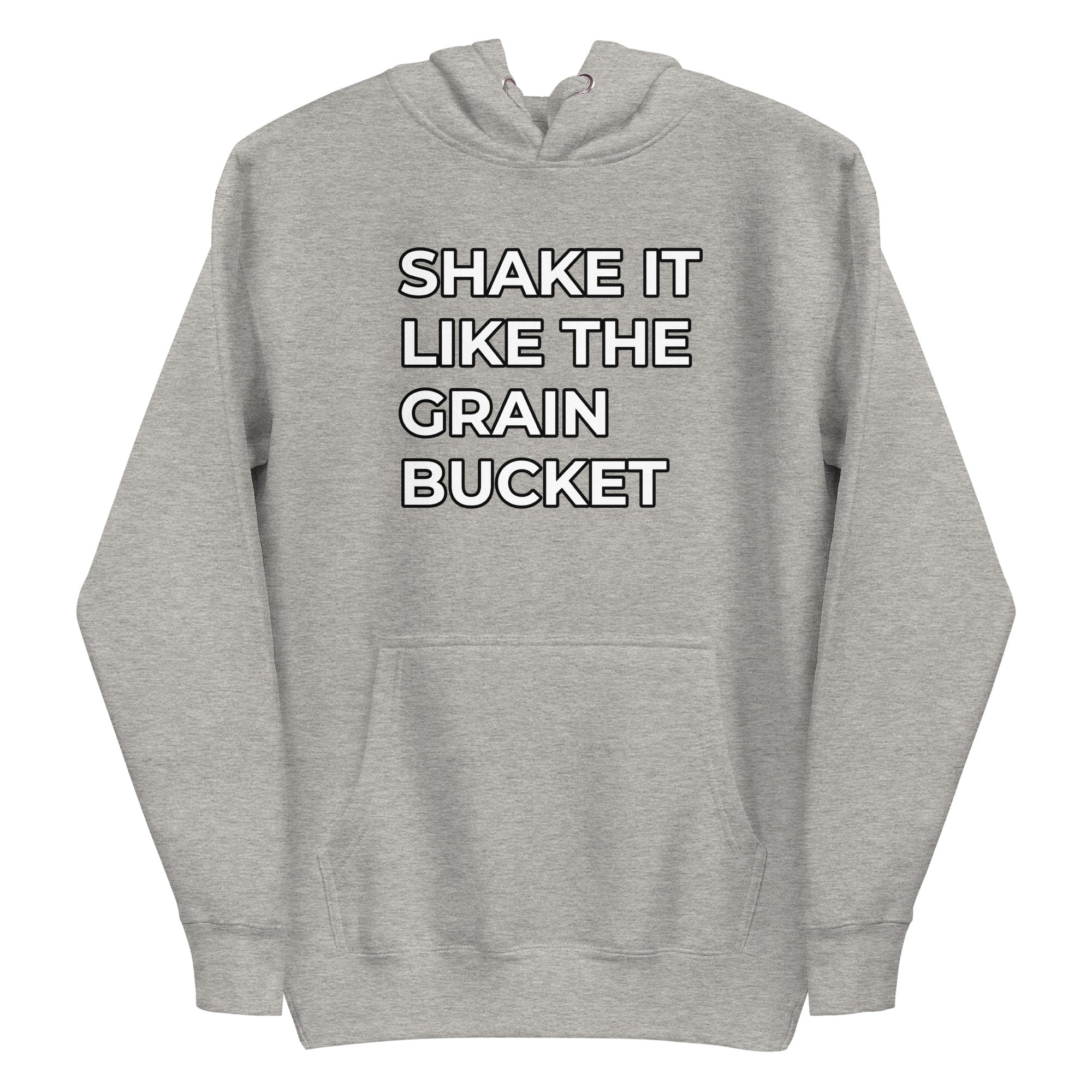 Unisex Shake It Like The Grain Bucket Cotton Hoodie