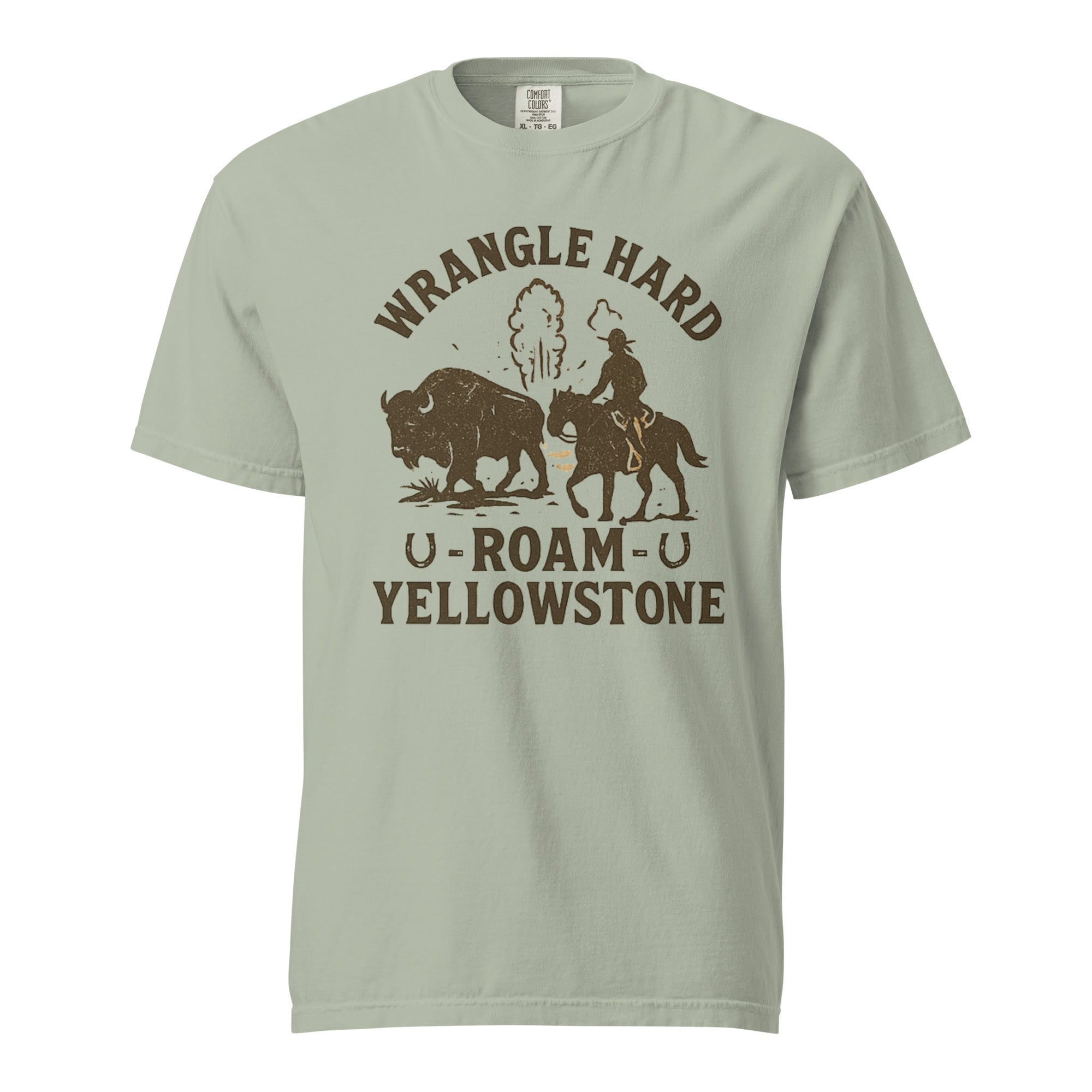 Roam Yellowstone Men's Heavyweight T-Shirt