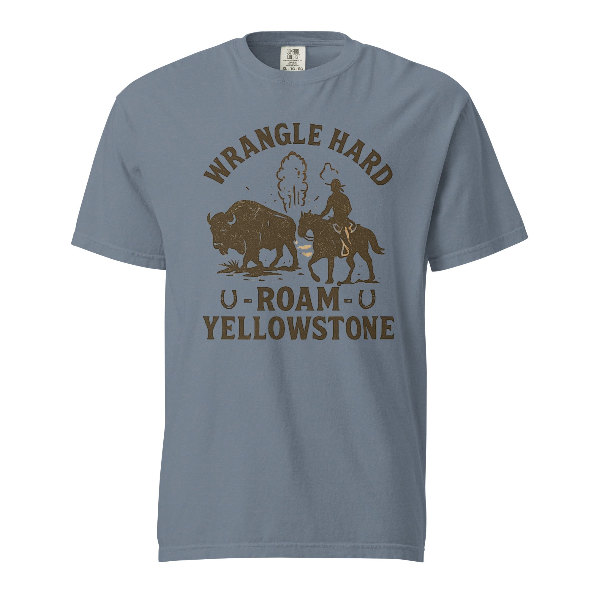Roam Yellowstone Men's Heavyweight T-Shirt