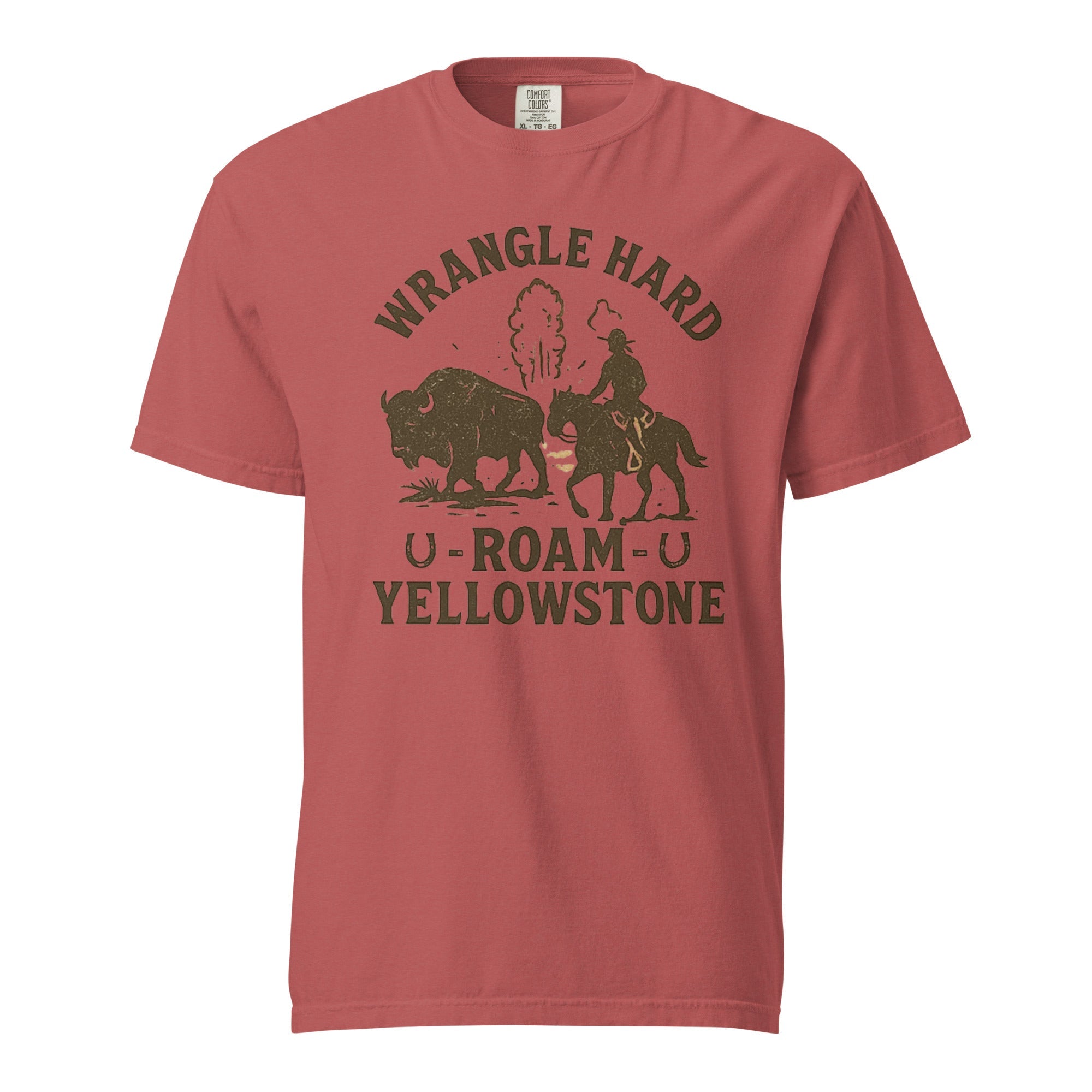 Roam Yellowstone Men's Heavyweight T-Shirt